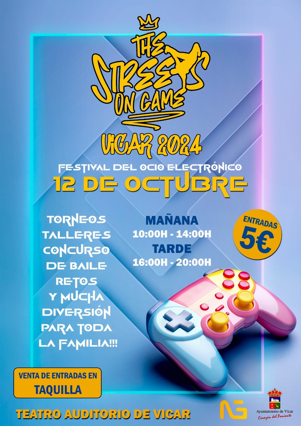 Los aficionados al ocio electrónico y al manga tienen una cita este sábado en el Teatro de Vícar