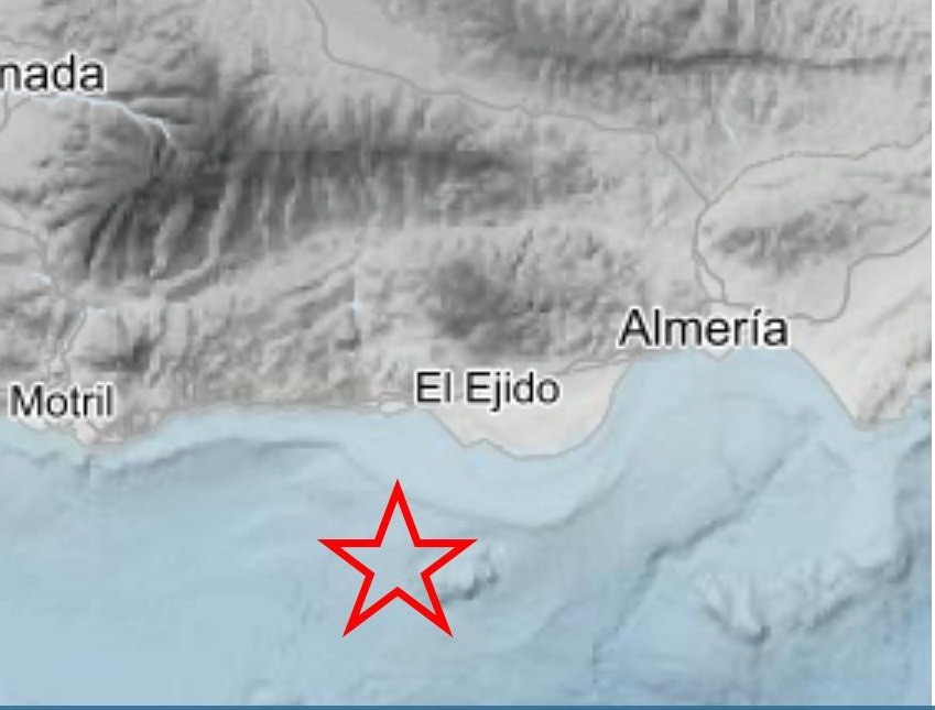 Un terremoto de magnitud 3.1 se deja sentir en el Poniente almeriense