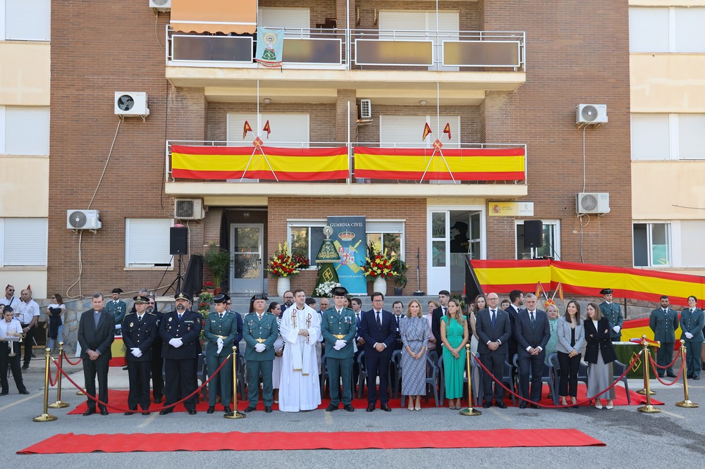 El Ejido celebra el acto institucional en conmemoración de la Festividad de la Virgen del Pilar, Patrona de la Guardia Civil