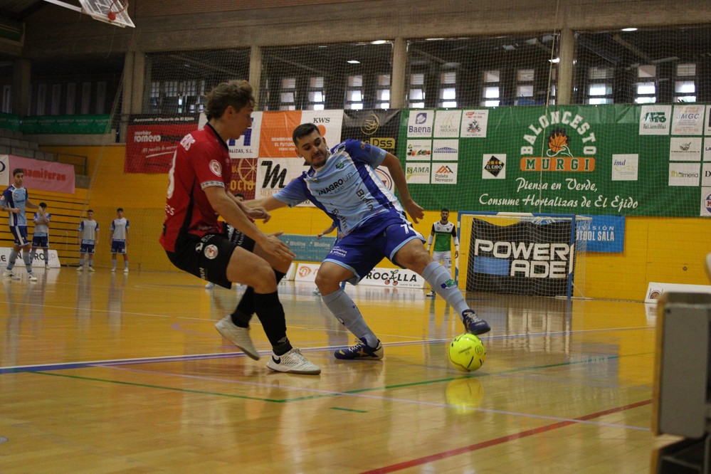 El Ejido Futsal dedica al cielo su triunfo frente a Sala 5 Martorell (3-2)