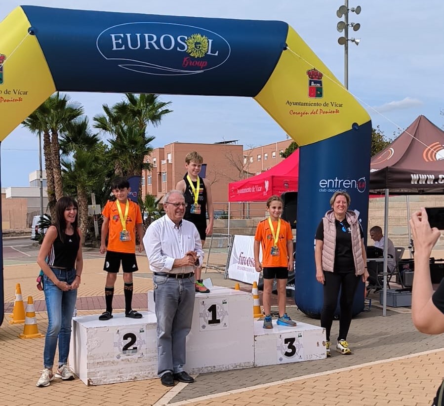 Triatlón El Ejido logra hasta seis pódiums en el I Triatlón Ciudad de Vícar