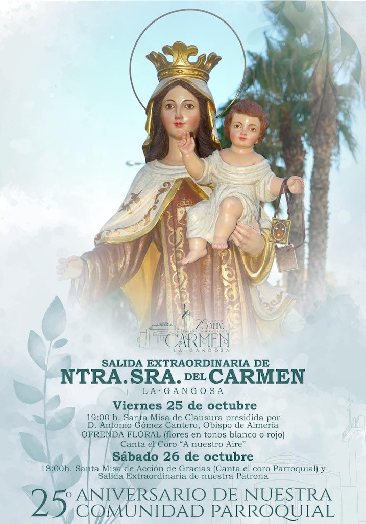 La Parroquia Nuestra Señora del Carmen cumple 25 años junto a fieles y autoridades