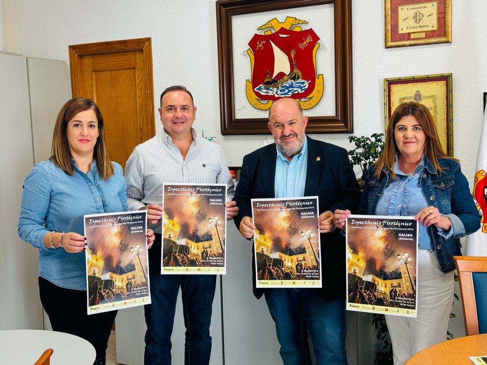 Dalías será sede del gran espectáculo del III Encuentro de la Asociación Española de Pirotecnia