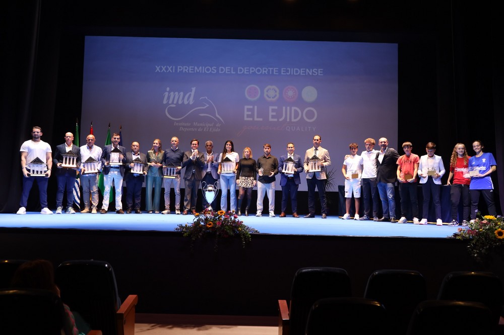 Los XXI Premios del Deporte Ejidense reconocen a 15 personas, deportistas y clubes que destacan por su talento y esfuerzo