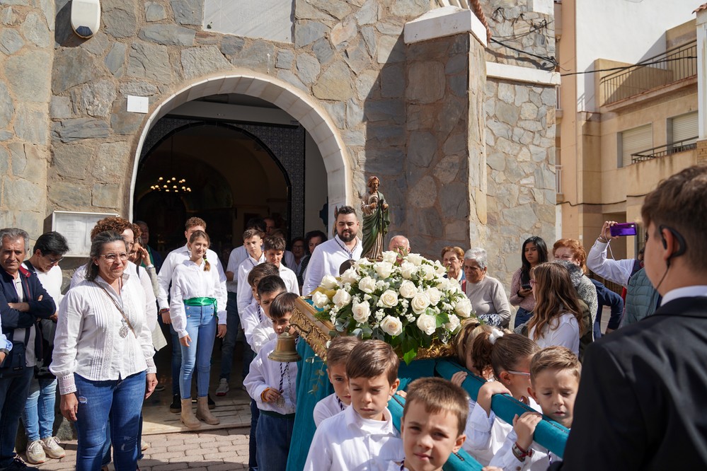 Misa y procesión en honor a San Judas Tadeo en Balerma