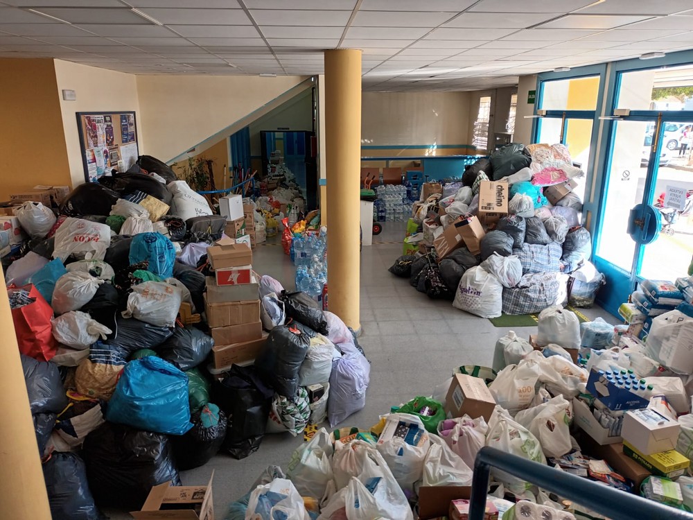 La ciudad de Adra se solidariza con los afectados por las inundaciones de la DANA en la Comunidad Valenciana