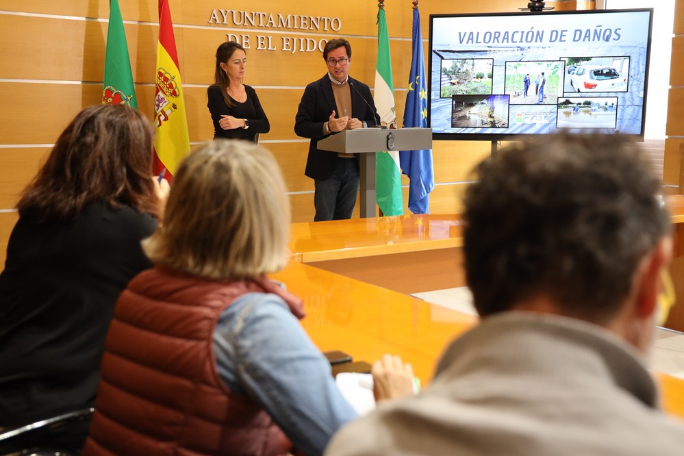 Francisco Góngora exige al Gobierno Central que incluya a El Ejido en el Decreto de zona catastrófica