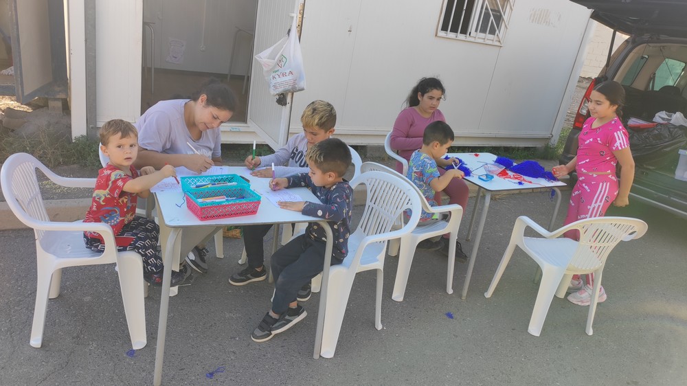 Los niños y niñas del Programa de Atención Integral de Vícar aprenden sobre meteorología y fenómenos adversos
