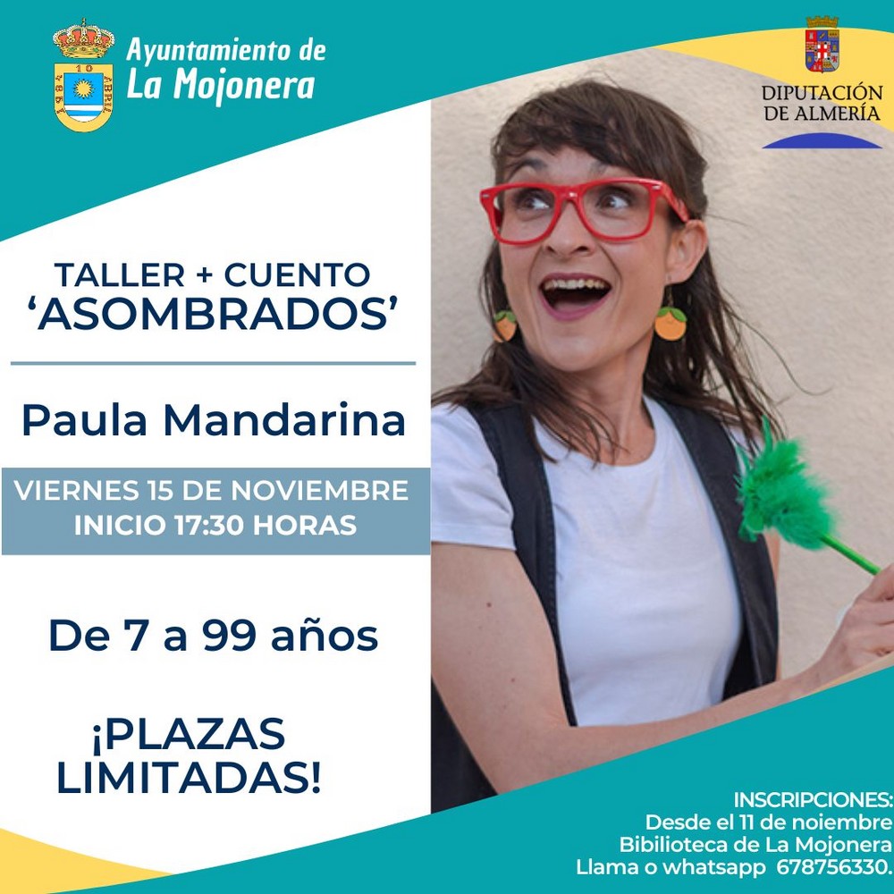 La Mojonera presenta el taller ‘Asombrados’ y abre la puerta al mundo mágico del Taller de Las Sombras