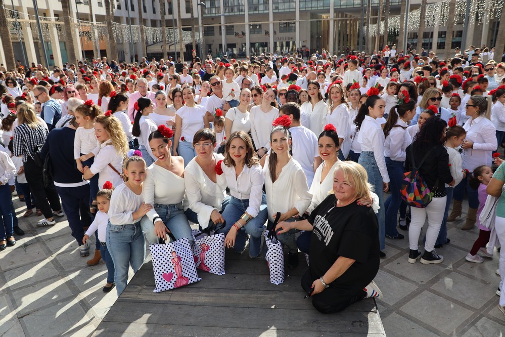  El flamenco ‘toma’ la Plaza Mayor con la celebración de un gran flashmob