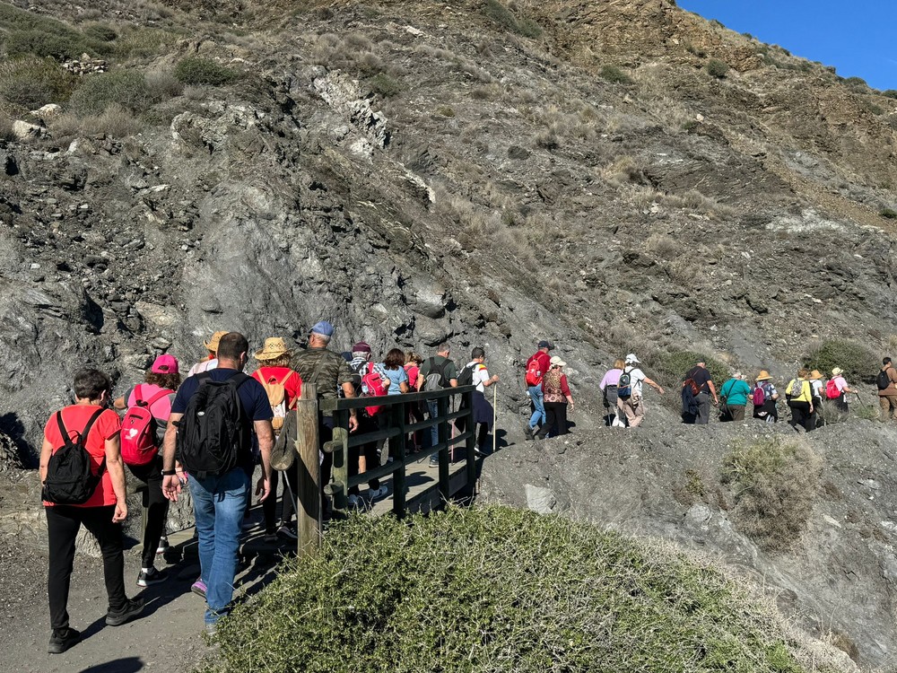 La Olimpiada de Mayores estrena la temporada con una ruta entre Macenas y Mójacar