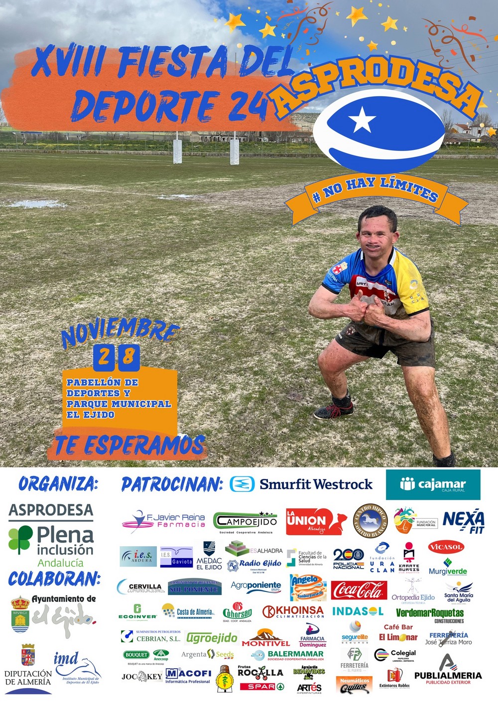 La XVIII Fiesta de ASPRODESA se convertirá en un evento ‘sin límites’ que apuesta por la igualdad de oportunidades y la plena inclusión