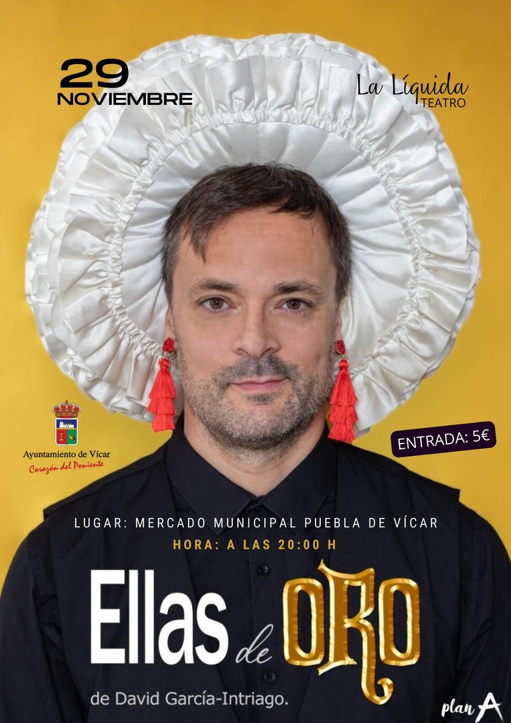 Territorio Teatro vuelve a los espacios escénicos singulares de Vícar con la obra ‘Ellas de Oro’