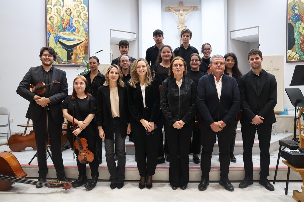 La Parroquia de Almerimar acoge el primer concierto de la nueva Orquesta Filarmónica de El Ejido