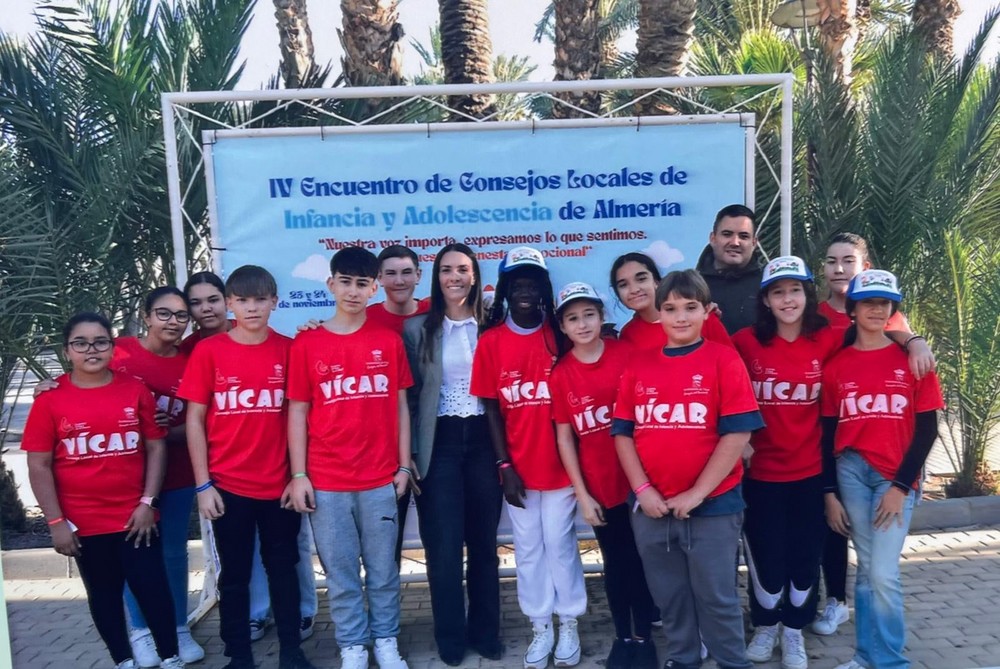Vícar participa en el IV Encuentro de Consejos Locales de la Infancia en Vera