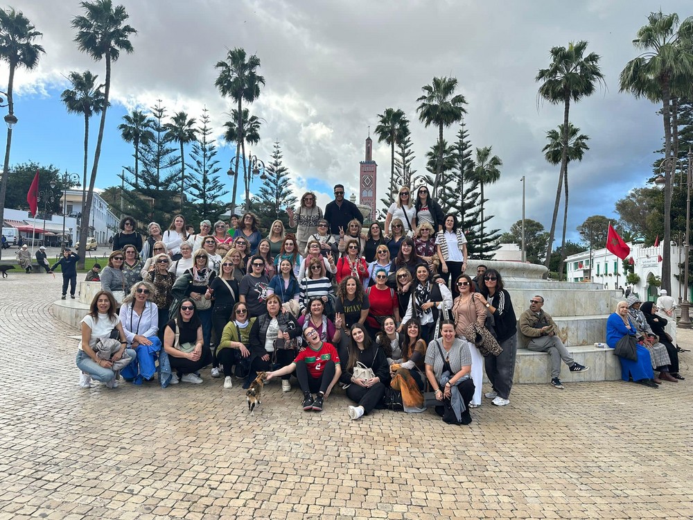 Medio centenar de mujeres de Mujeres de Vícar disfrutan de las maravillas del norte de Marruecos en un viaje de convivencia
