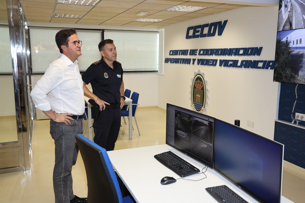 El Parque San José y la zona de la antigua caseta municipal, más seguros, con un sistema de videovigilancia  e IOT