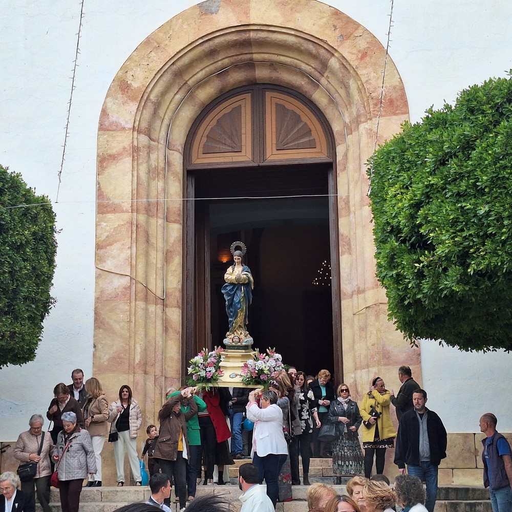 La Virgen Inmaculada recorre las calles de Dalías