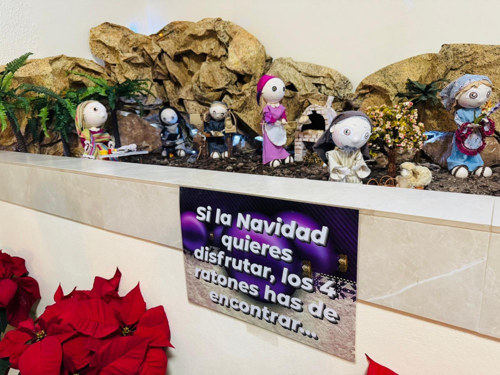 El Casino de Dalías inaugura su Belén; una muestra de creatividad y tradición