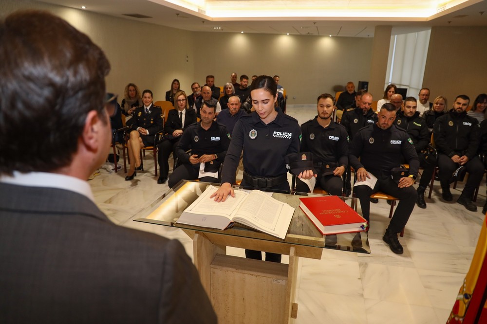 Toma de posesión de cuatro nuevos Policías Locales en El Ejido