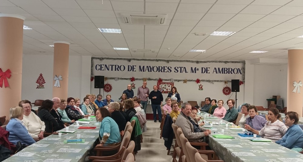 Convivencia Navideña de los Talleres de Memoria en Celín y Dalías