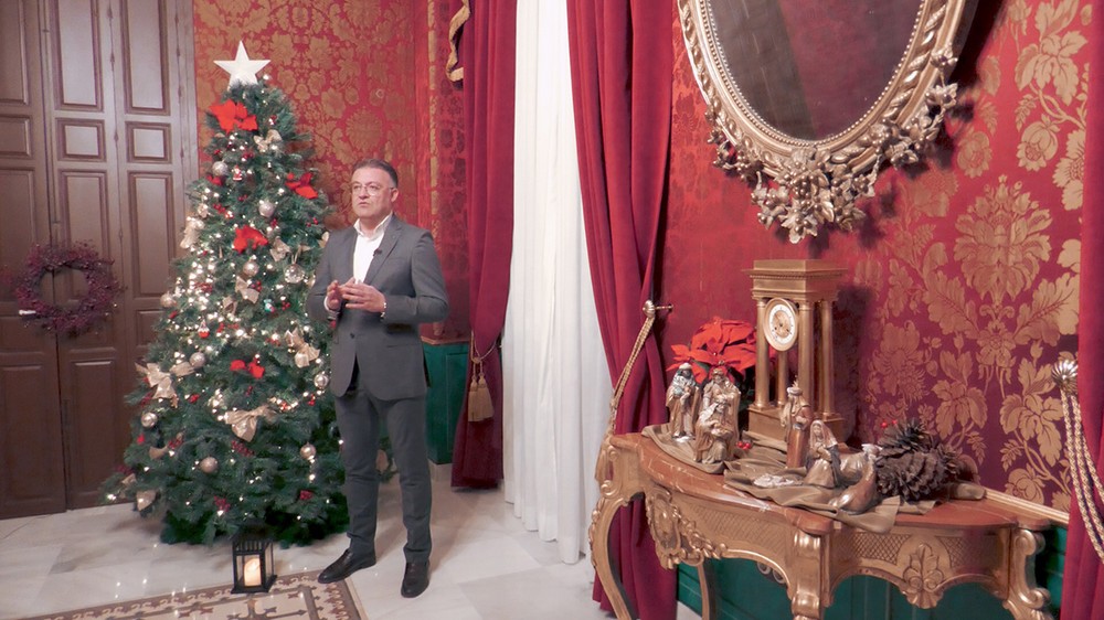 El alcalde de Berja transmite su mensaje de Navidad desde el Molino del Perrillo