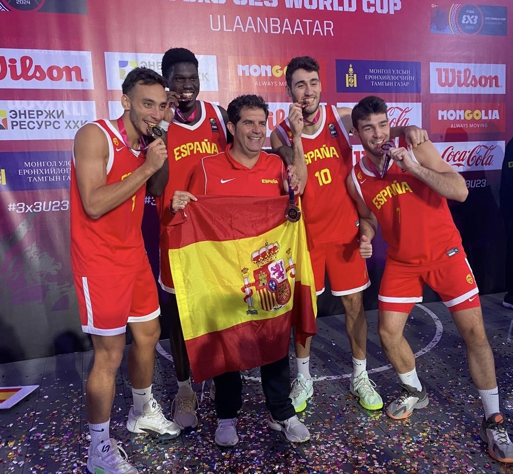 Raúl Fernández convocado como entrenador de la Selección Española de 3x3 U18