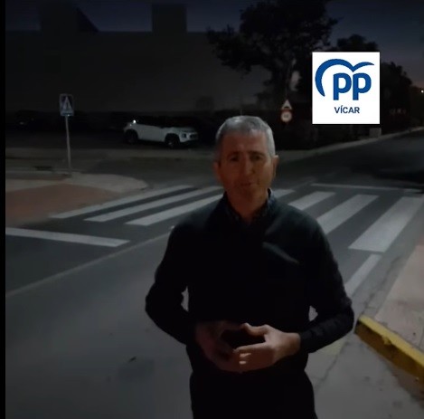 El PP de Vícar pide al equipo de gobierno que tome medidas para mejorar la iluminación en las calles del municipio