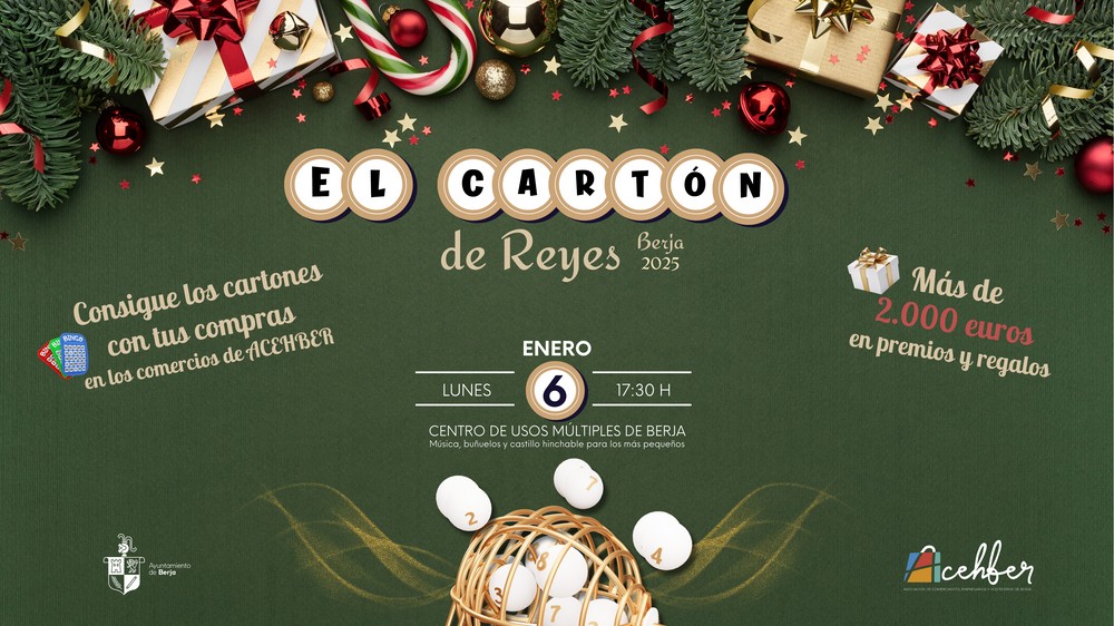 El comercio de Berja despide la Navidad con la campaña ‘El Cartón de Reyes’