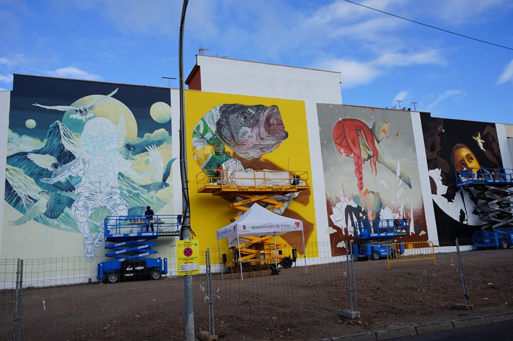 Hip Hop Street Vícar 2025 arranca su 20 aniversario con arte urbano