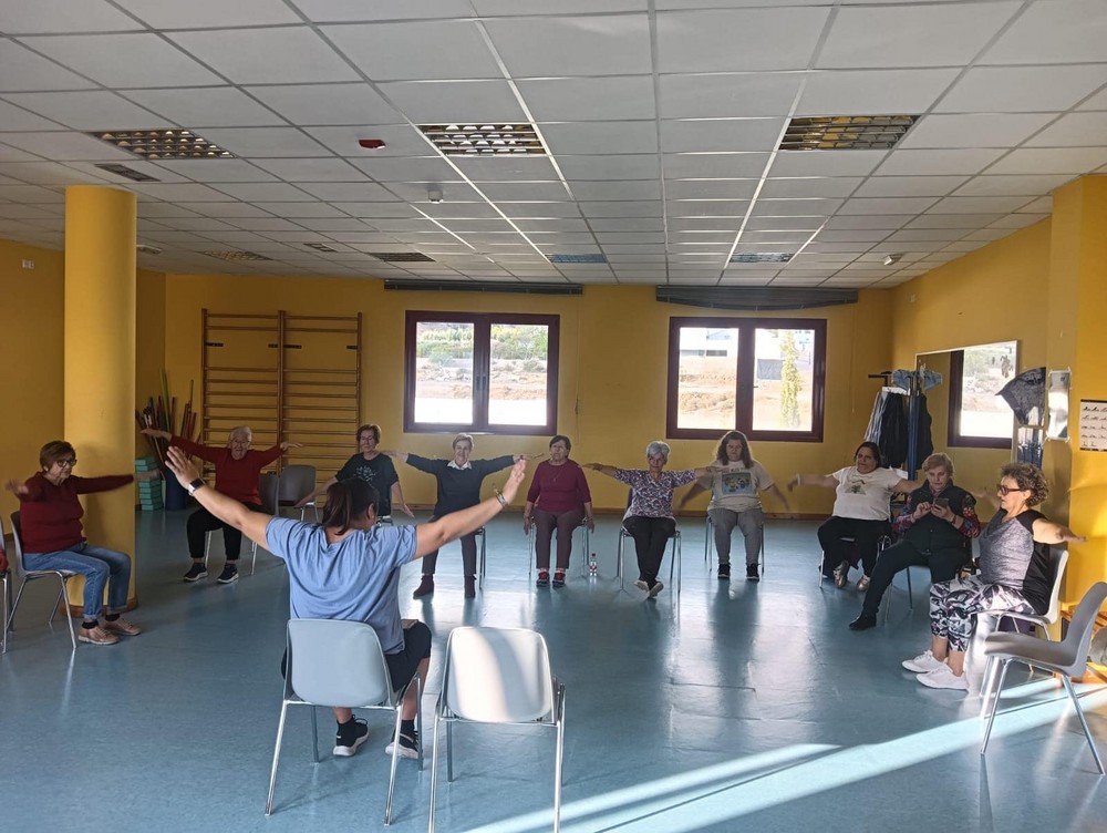 El Taller de Gerontogimnasia de Dalías vuelve para quedarse durante todo el año