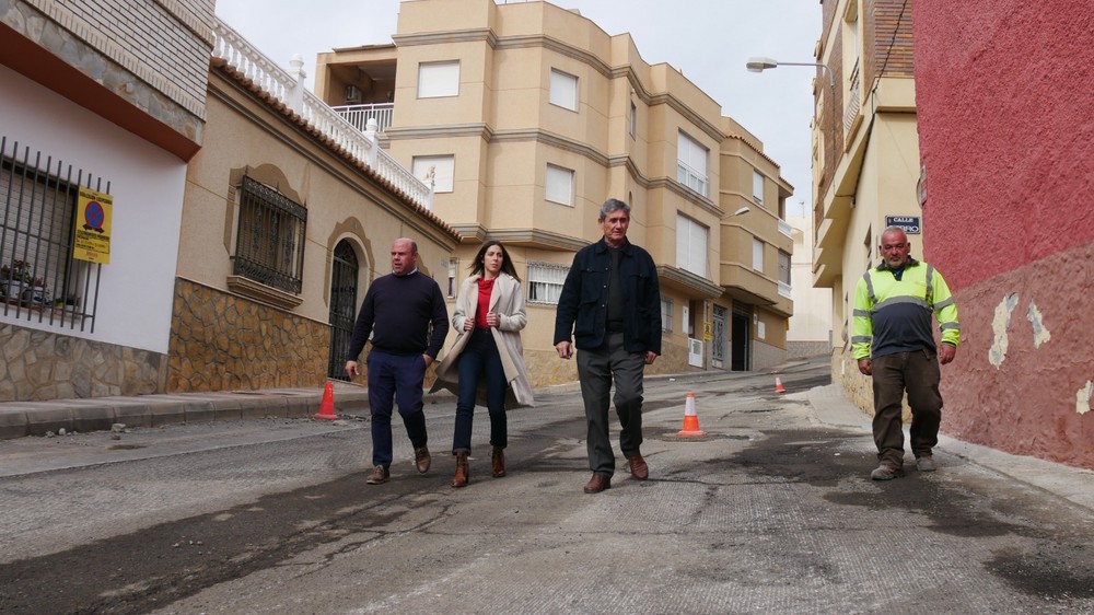 Ayuntamiento de Adra invierte casi 330.000 euros en un plan de mejora para siete calles de la ciudad