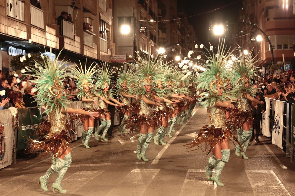 Los mayores de Vícar vuelven un año más a los Carnavales de Águilas