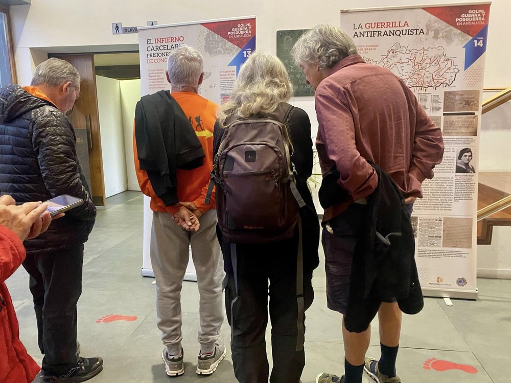 Vícar acoge un año más a los participantes en la marcha de La Desbandá