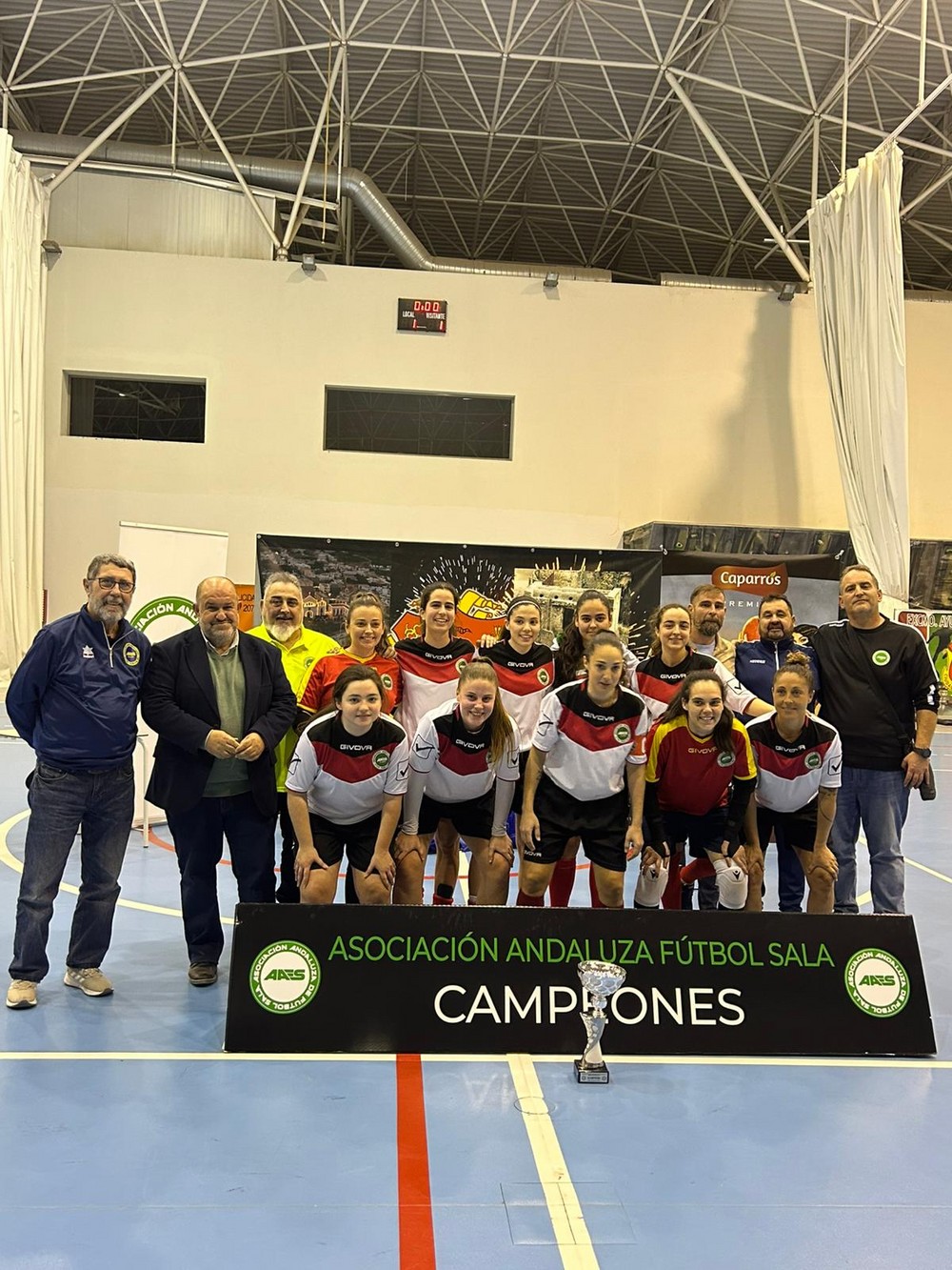 Almería se corona campeona en el Campeonato Andaluz de Selecciones Provinciales de Fútbol Sala Femenino celebrado en Dalías