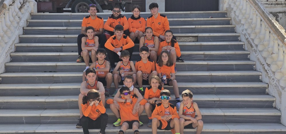 Triatlón El Ejido compite en el Duatlón de Tíjola con 17 niños
