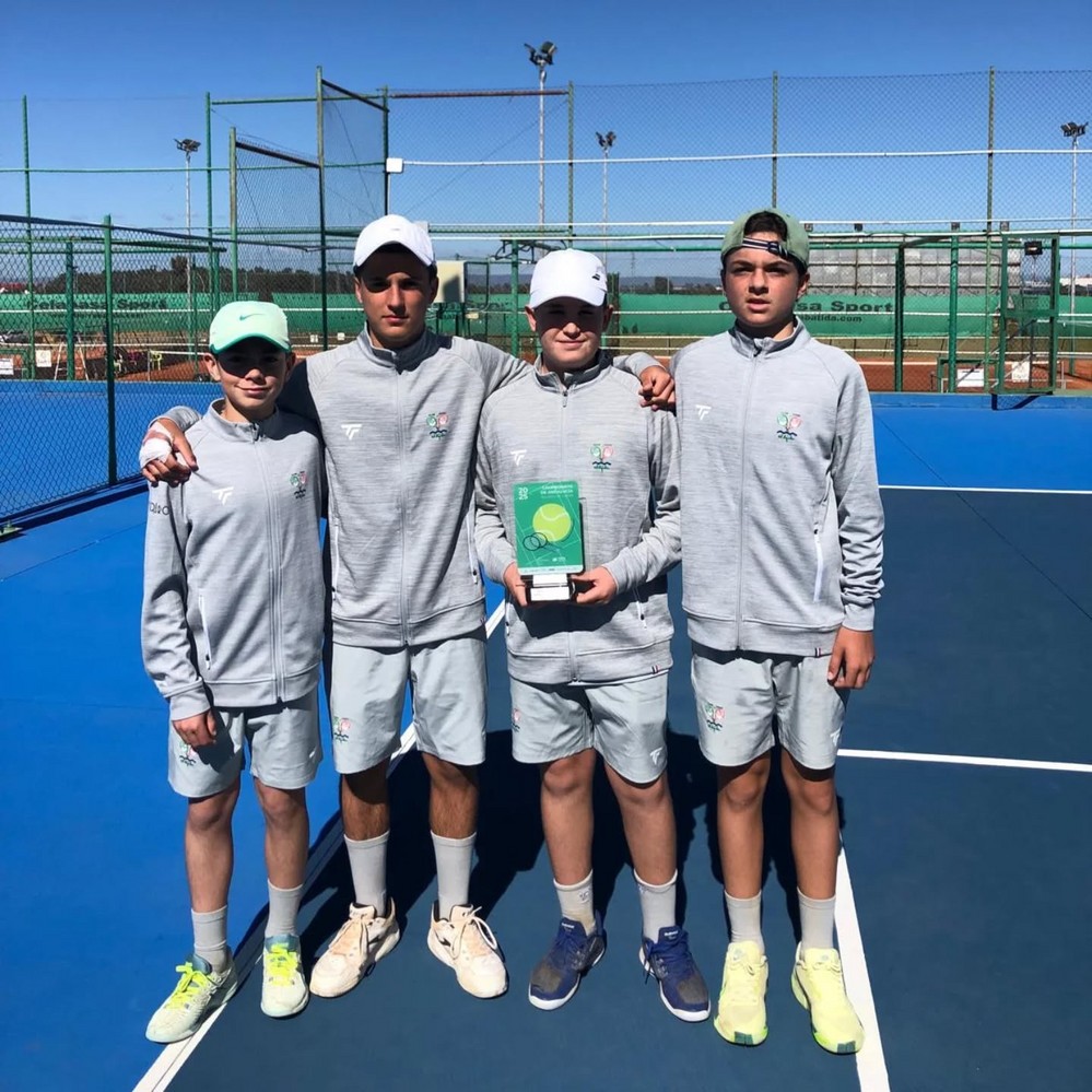El equipo infantil del Club de Tenis El Ejido, subcampeón de Andalucía