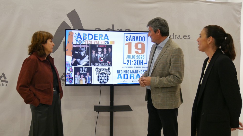 El ‘Abdera Pop Festival’ vuelve a Adra el 19 de julio con Javier Ojeda, Tennesse, Los Rolenzos y La Guardia como cabeza de cartel