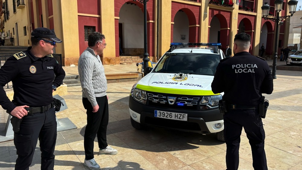 La Policía Local de Berja refuerza su parque móvil con un vehículo cedido por el Ministerio de Sanidad