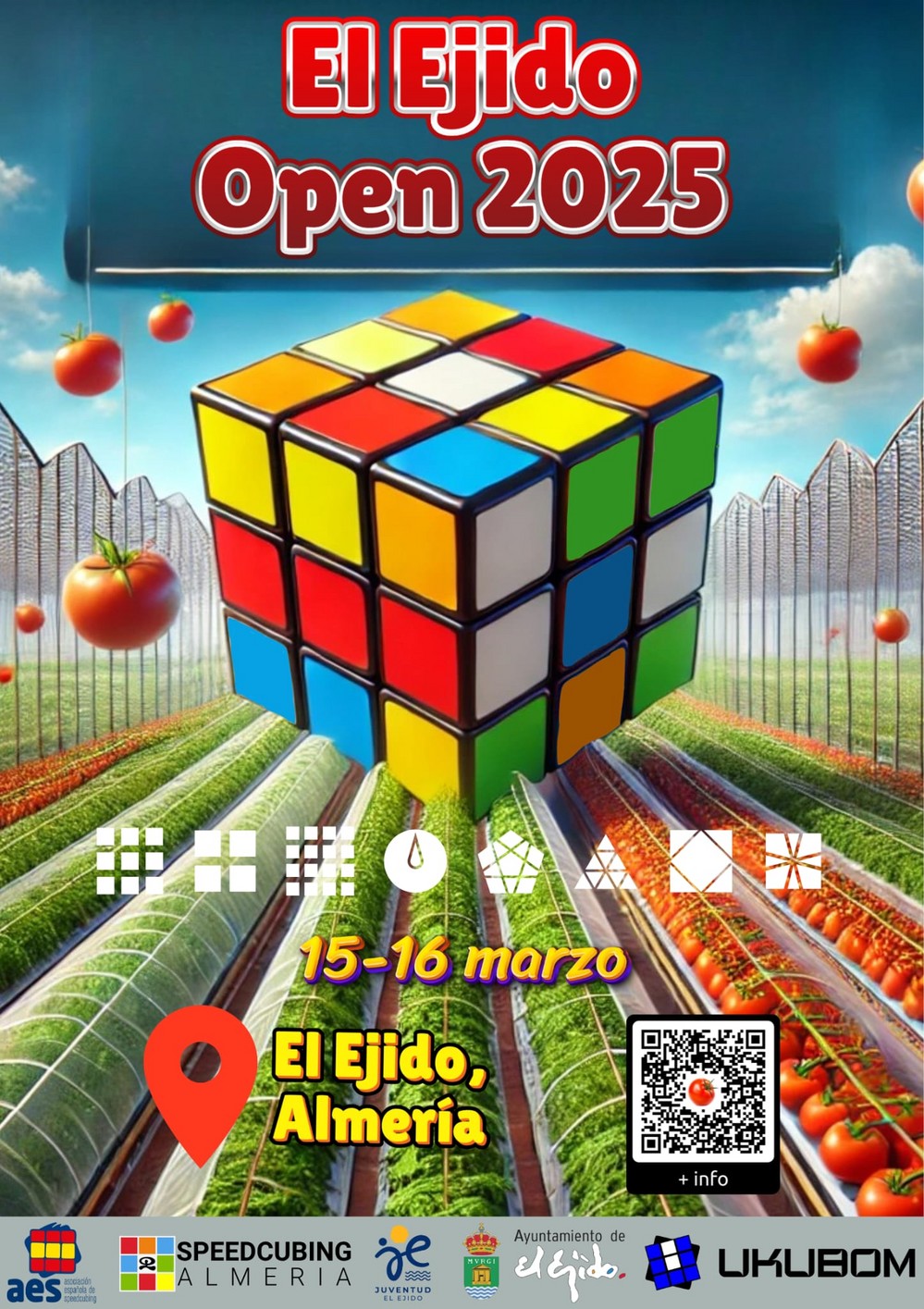 El Ejido Open 2025 será testigo de cómo la mente reta al tiempo en una interesante competición de Speedcubing