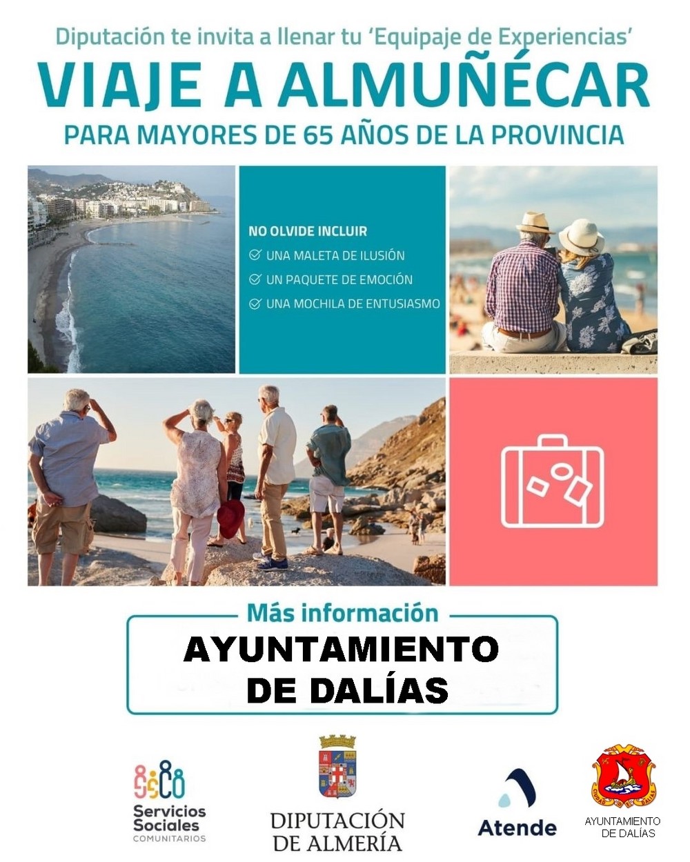 Viaje a Almuñécar para los mayores de Dalías