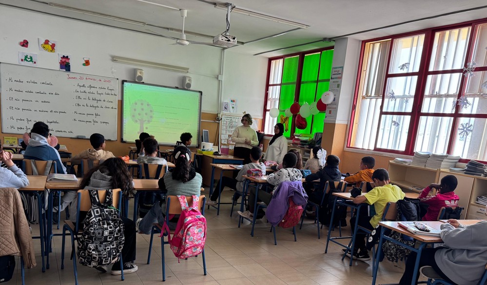 Los alumnos de La Canal aprenden a valorar el papel crucial de la educación en su futuro