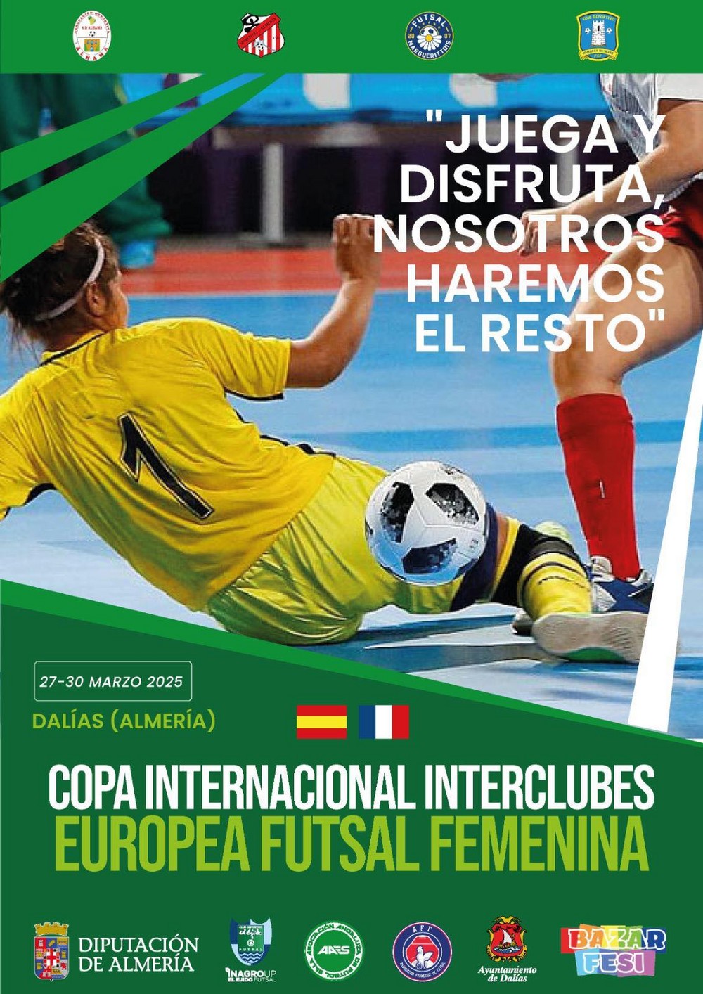 Intenso fin de semana en Dalías con campeonatos de fútbol sala y los actos de la Hermandad del Jueves Santo