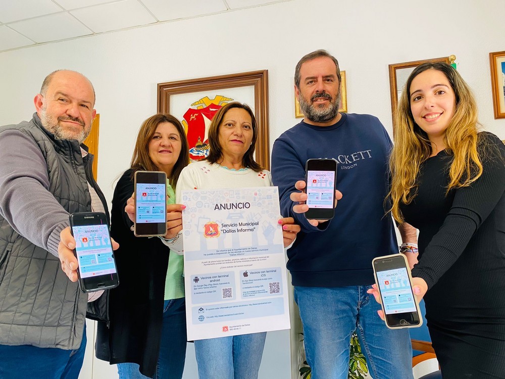 ‘Dalías Informa’: alrededor de 1000 vecinos conectados a la actualidad municipal en tiempo real