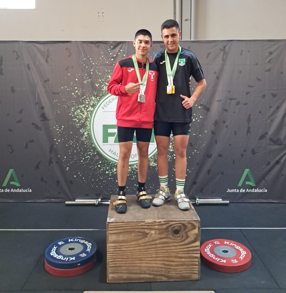 Tres oros para Halterejido en el Campeonato de Andalucía Sub-17