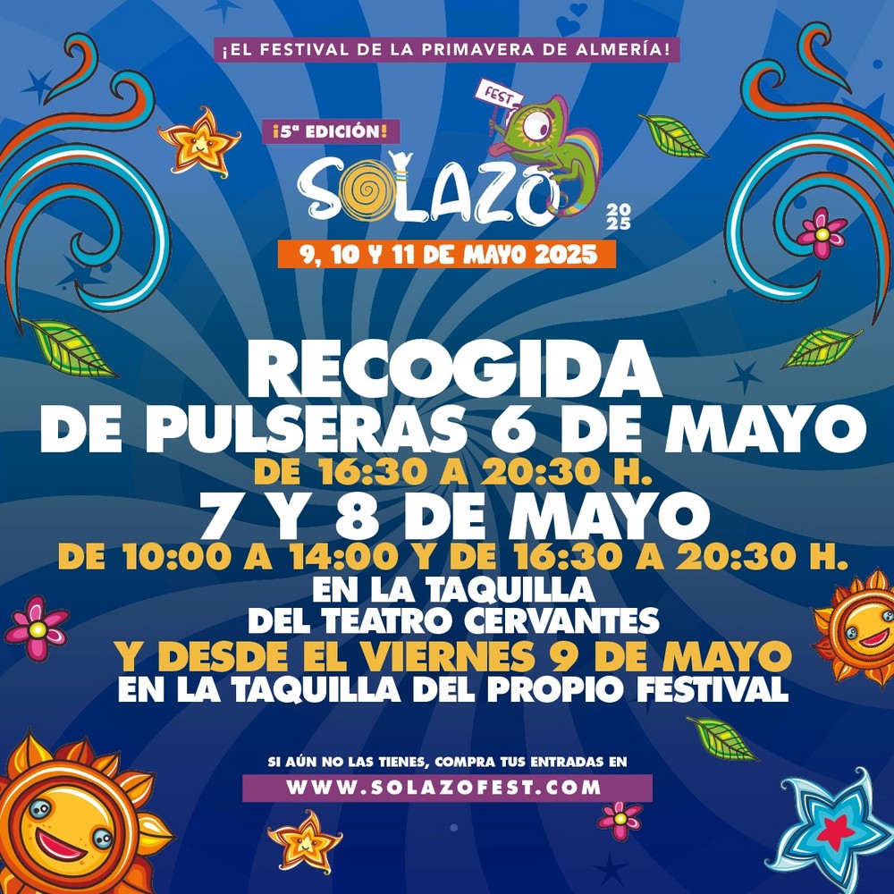La edición más variada y festiva de Solazo Fest ya está lista para celebrar la primavera por todo lo alto este fin de semana