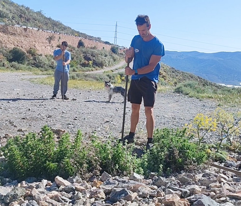 La Asociación 'El Valle' de Dalías impulsa la repoblación del paraje de Fuente Nueva
