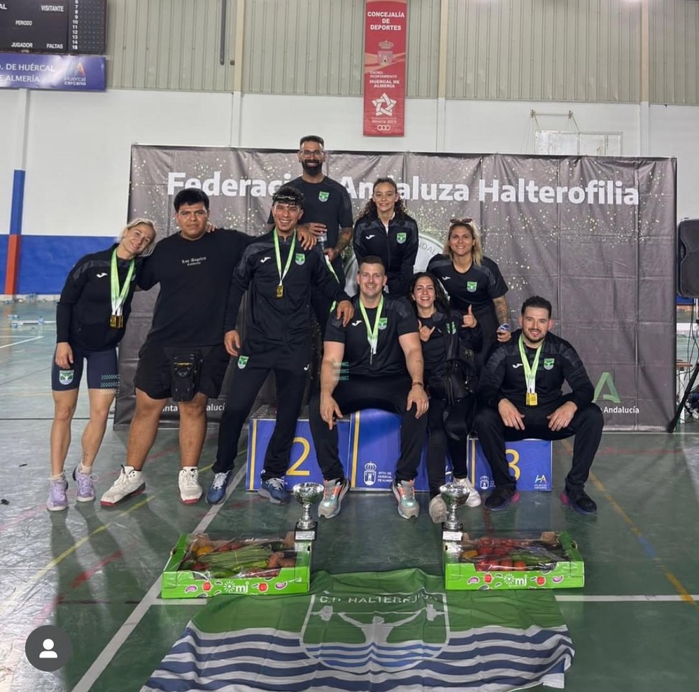 CD Halterejido se trae 30 medallas del Campeonato de Andalucía absoluto