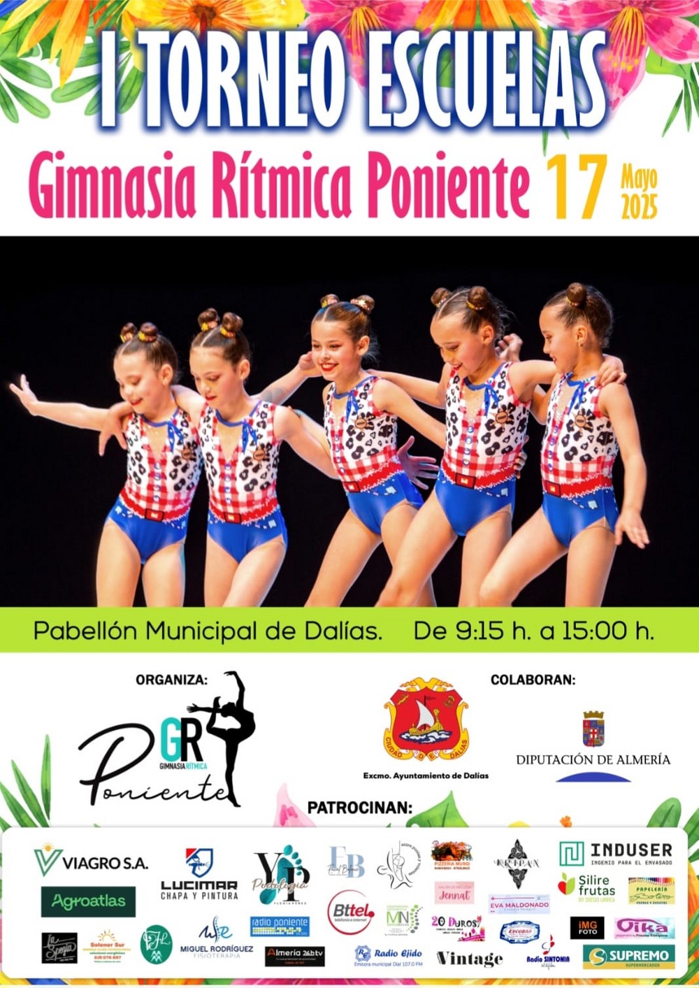 Gimnasia Rítmica Poniente celebra el I Torneo de Escuelas en Dalías