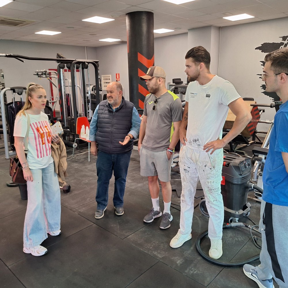 El Ayuntamiento concluye los trabajos de rehabilitación y reforma del gimnasio del Pabellón Municipal